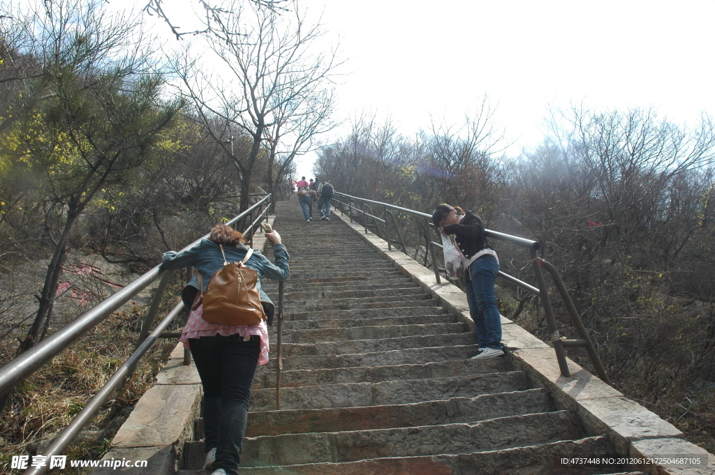 嵩山上山阶梯