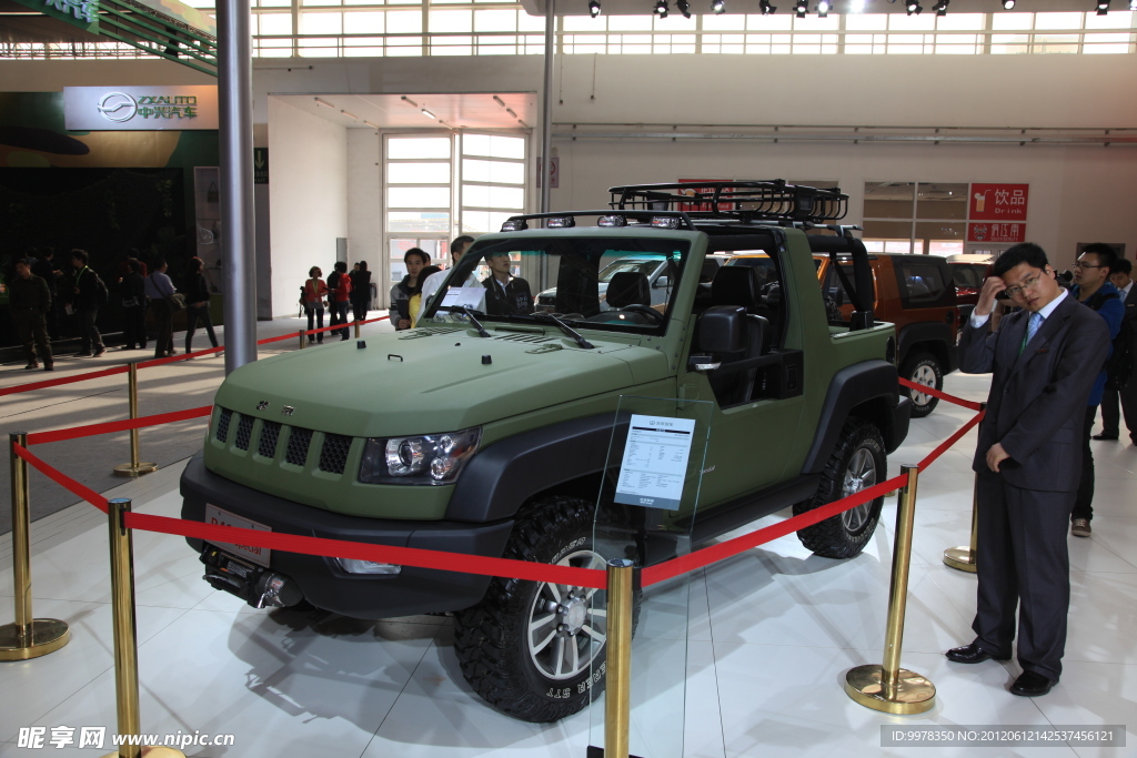 车展 jeep