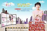 时尚美女购物
