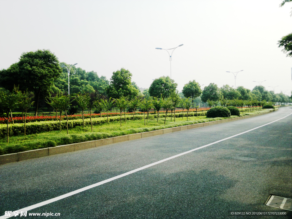 自然风景 城市道路