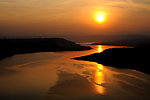 黄河夕阳