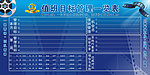 值班目标管理一览表 展板