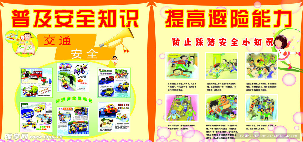 安全知识展板