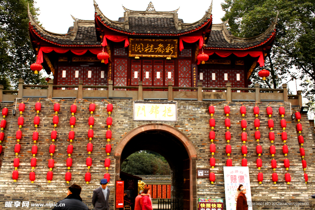 桂湖城楼