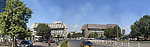 北京大学逸夫楼博雅塔远景