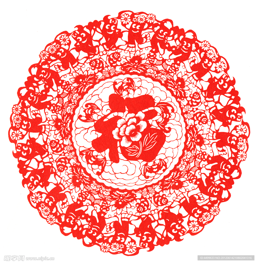 世博福剪纸