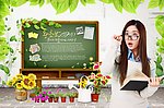 美女大学生