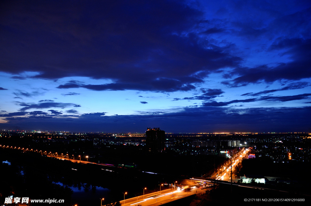 浪漫夜空