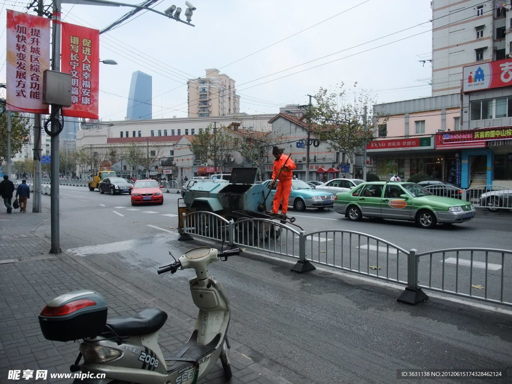 上海长宁路街景