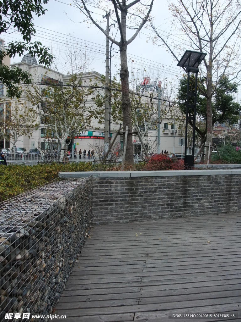 上海街头公园景观参考图片