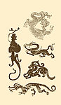 吉祥龙纹样