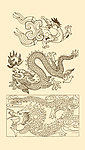 吉祥龙纹样