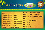 价目表