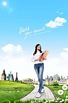 美女大学生