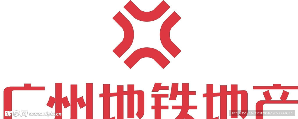 广州地铁地产logo