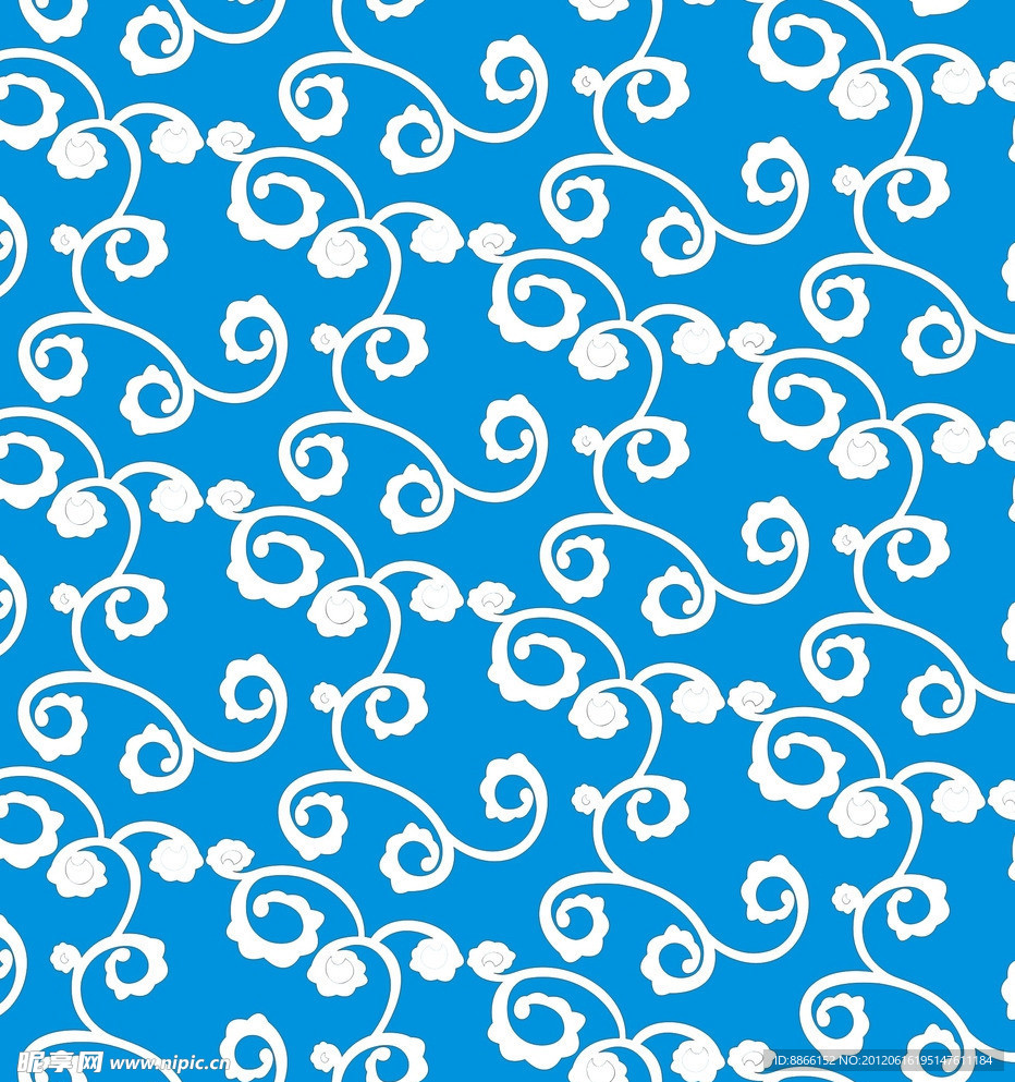 流行背景花纹