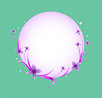 月影花纹
