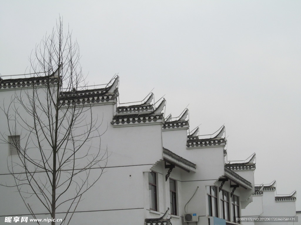 马头墙 门头