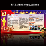 迎接中国共产党91周年华诞 先进党组织宣传栏
