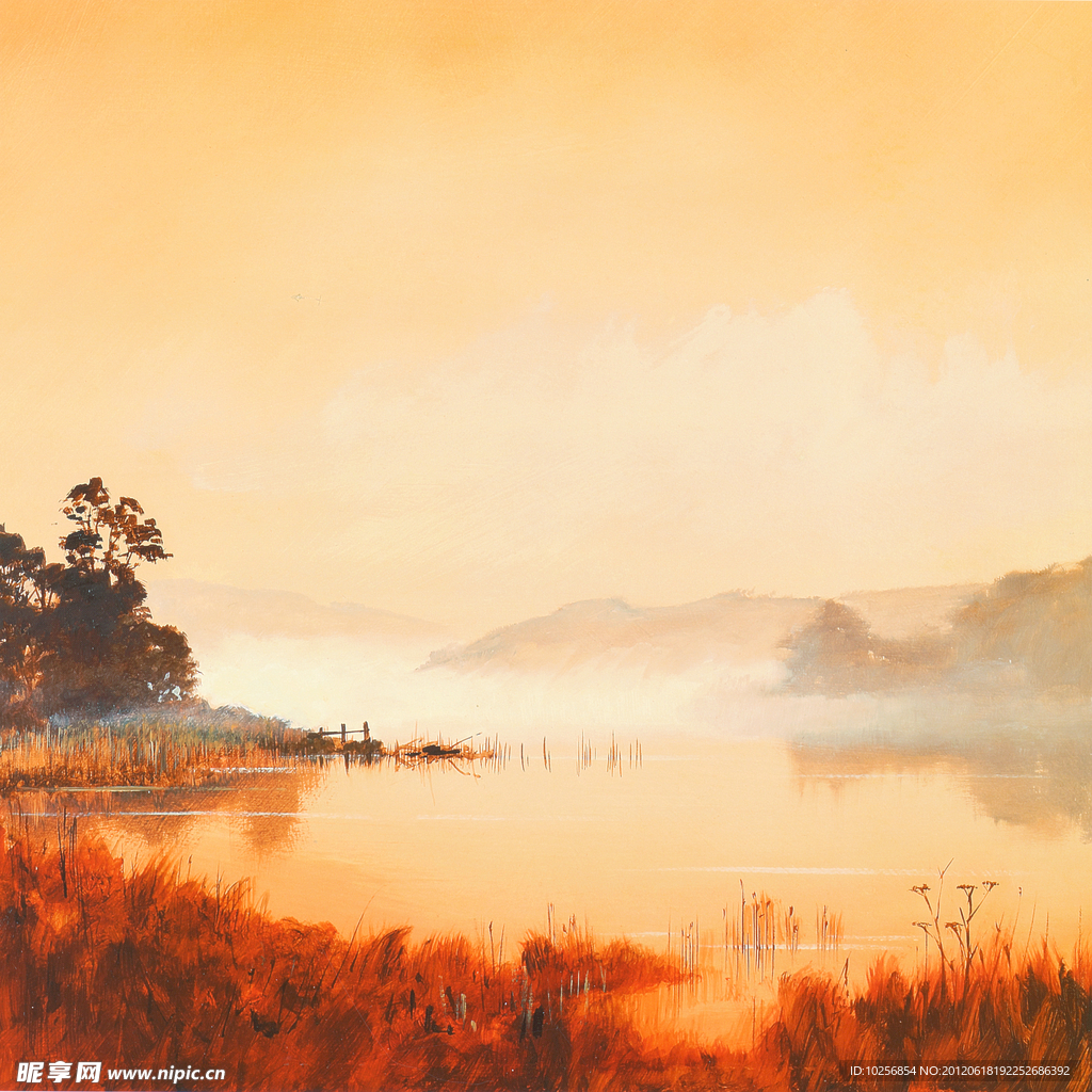 油画风景