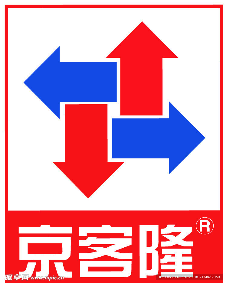 京客隆logo 标识