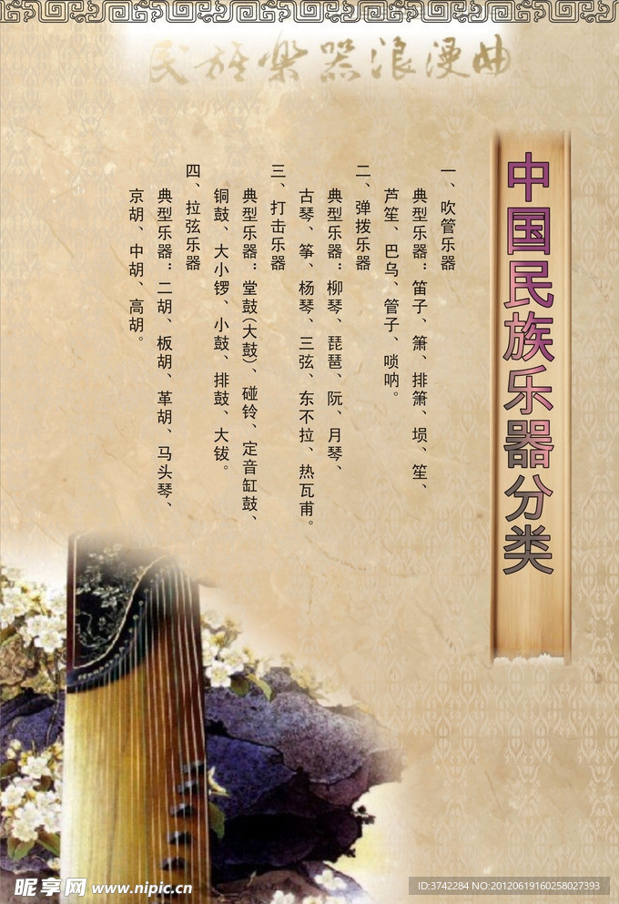 中国民族乐器分类