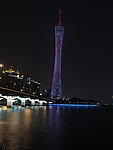 广州塔夜景