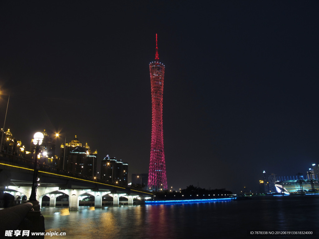 广州塔夜景