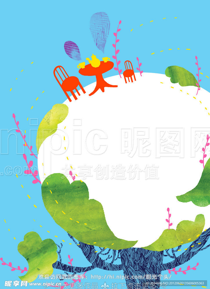 抽象树木