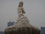 北江渔女雕塑