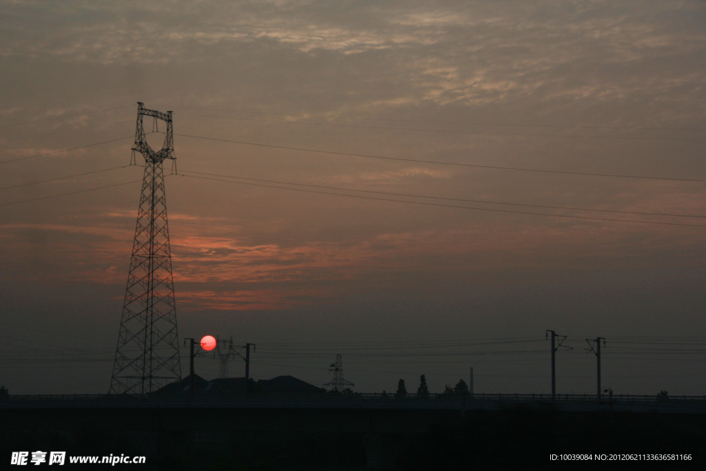 夕阳景观