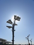 灯柱 蓝天