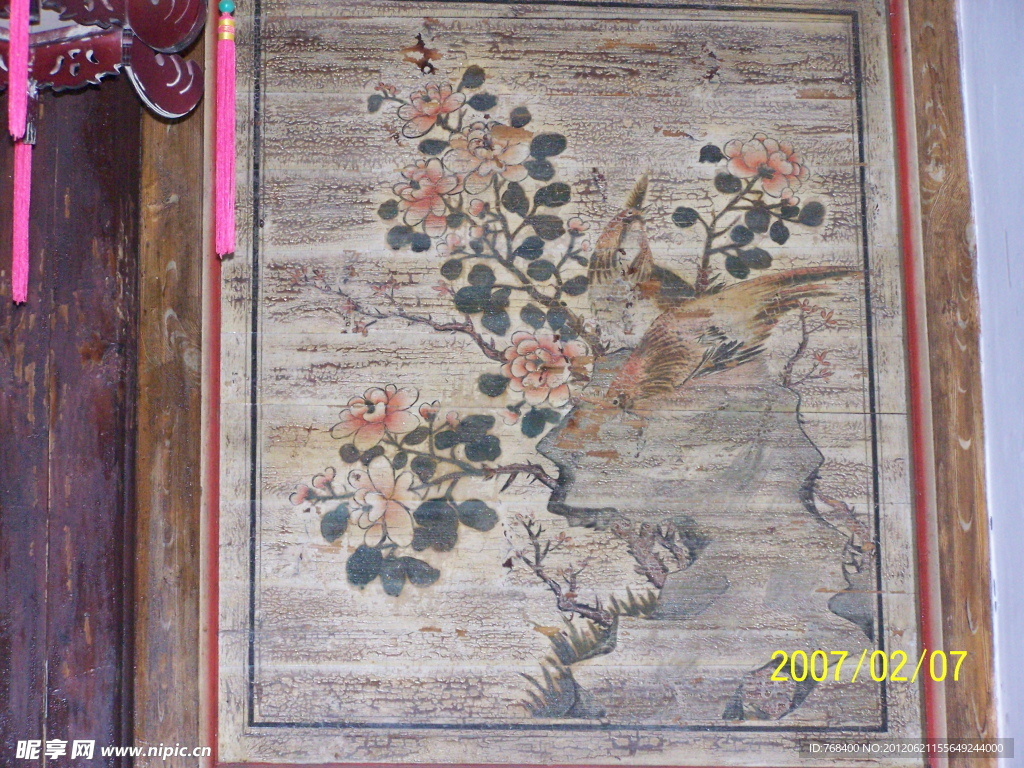 木板画