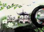 中国风素材海报