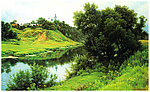 春天风景油画