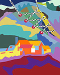 装饰画 山