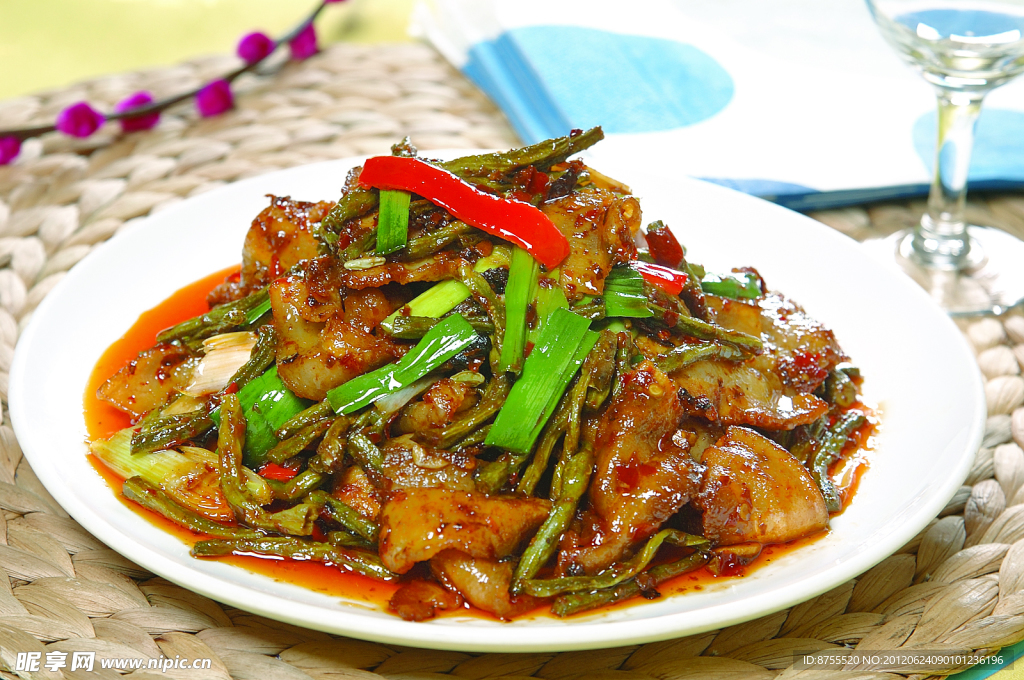 干豆角回锅肉