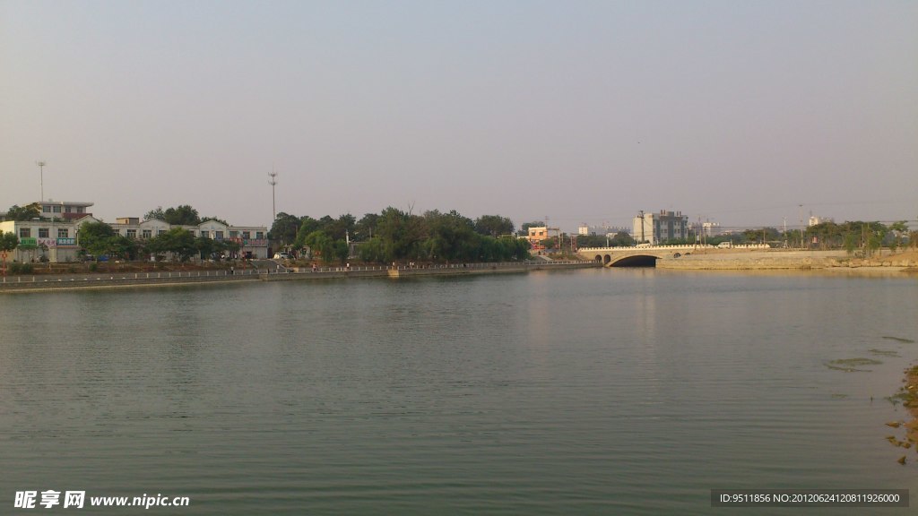 冠县清泉河风光