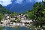 高山 蓝天 白云
