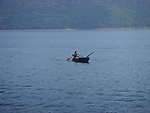 松花湖渔船