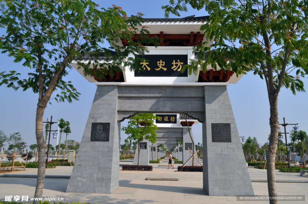 牌坊 卤阳湖