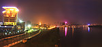 南滨夜景