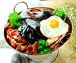 野菌乌鸡煲