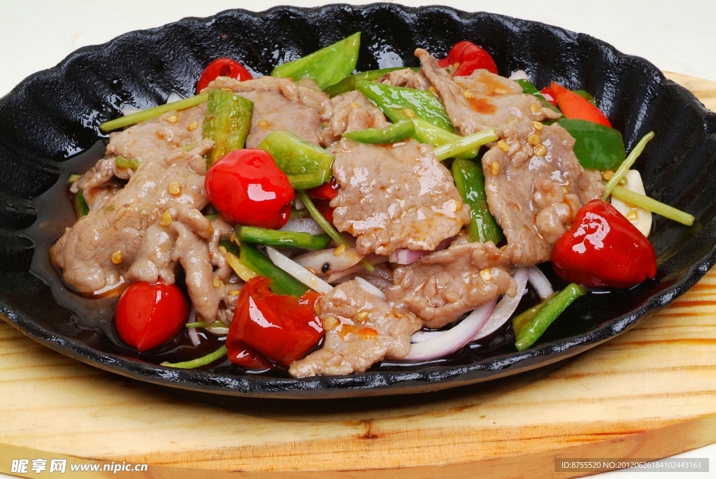 川式铁板牛肉
