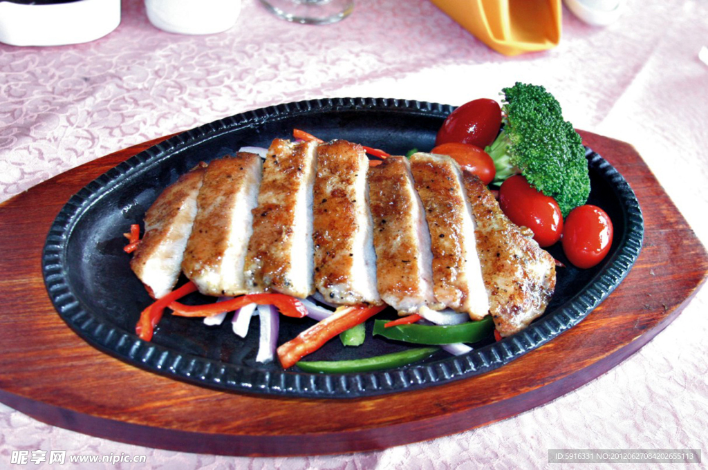 日式铁板猪颈肉