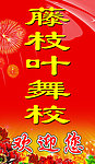 舞校欢迎牌