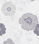 树叶与平面花