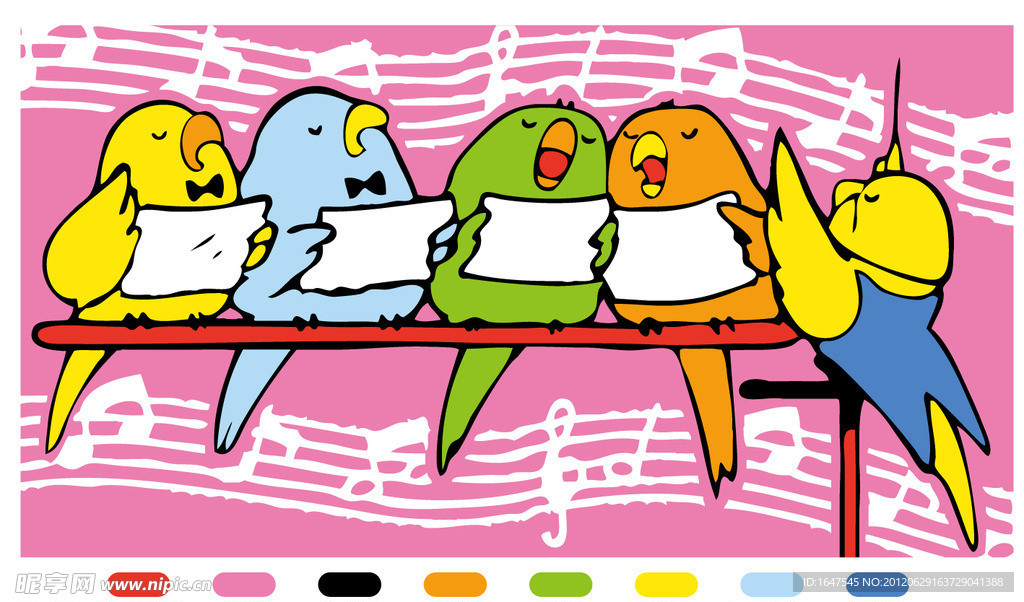 小鸟唱歌
