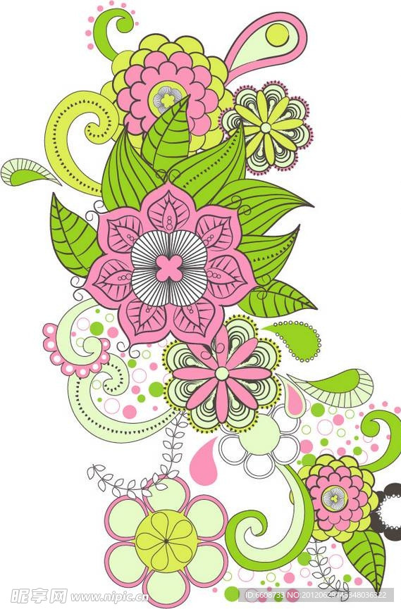 花朵 底纹