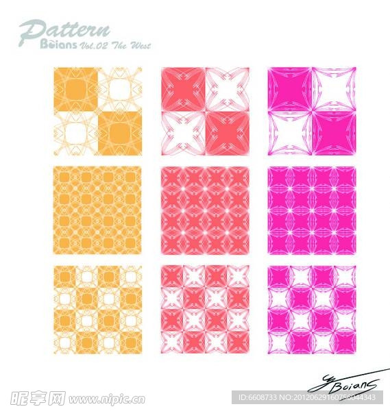 方块格子背景底纹